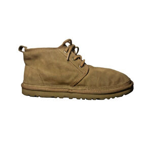 UGG Australia Neumel Men Brown Chukka Boot US Size 10 shearling